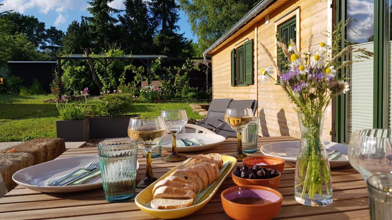 Chalet "Waldhauszeit" Am See Mücke Dış mekan fotoğraf