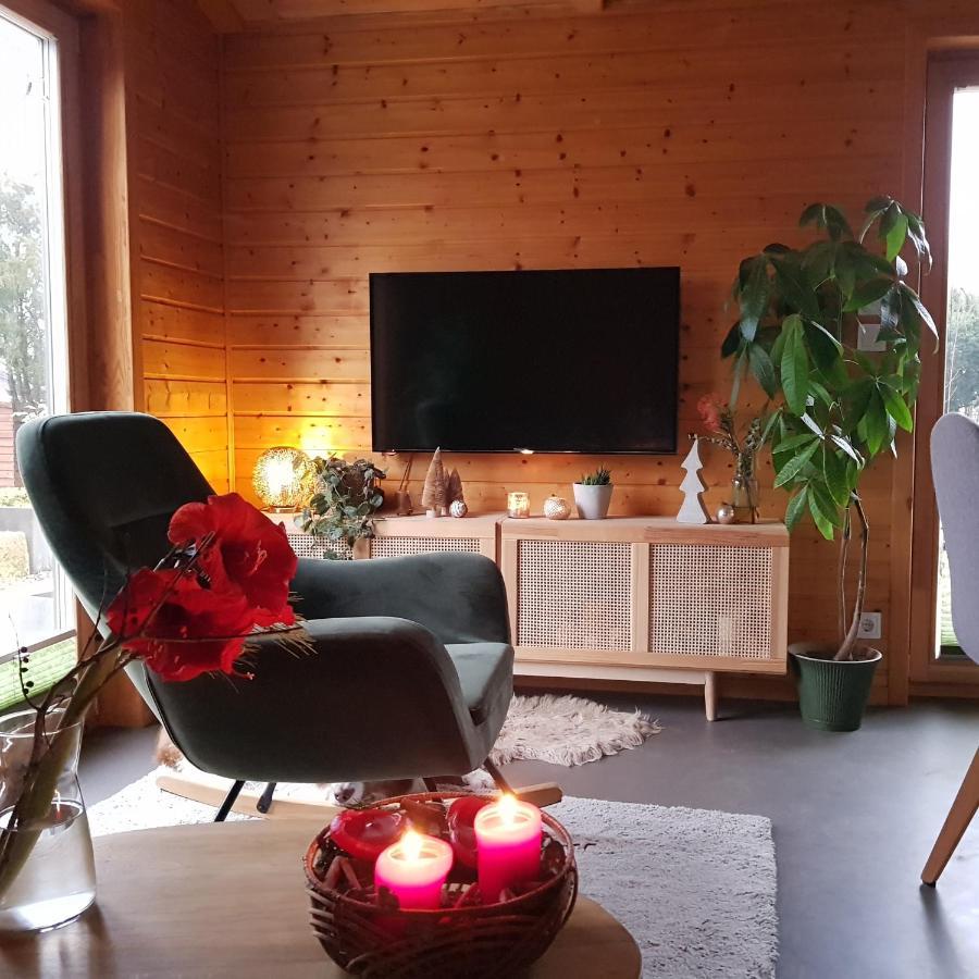 Chalet "Waldhauszeit" Am See Mücke Dış mekan fotoğraf