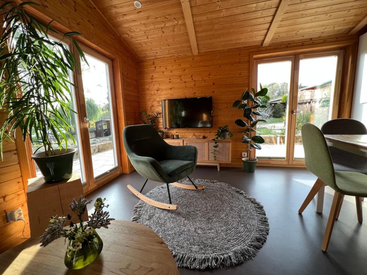 Chalet "Waldhauszeit" Am See Mücke Dış mekan fotoğraf