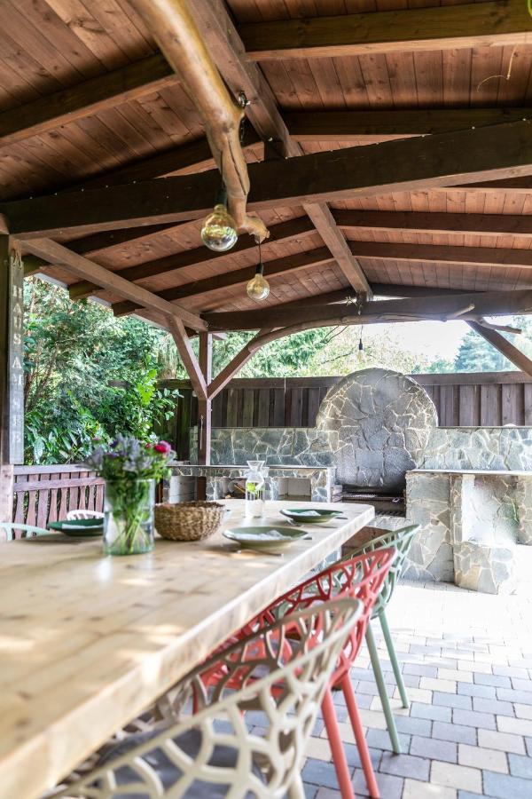 Chalet "Waldhauszeit" Am See Mücke Dış mekan fotoğraf